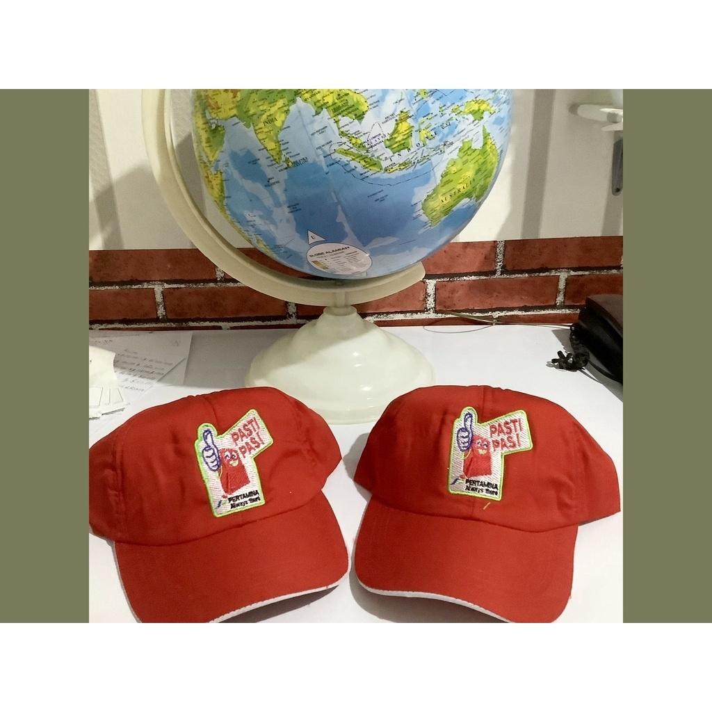 Topi SPBU Pasti Pass/Topi SPBU Pertamina