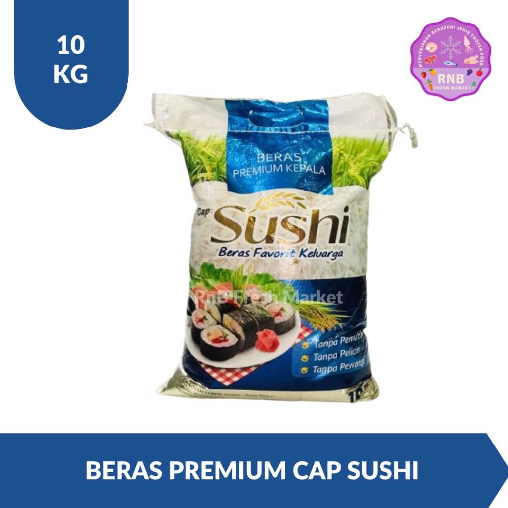 

Beras Premium Cap Sushi Netto 10 Kg