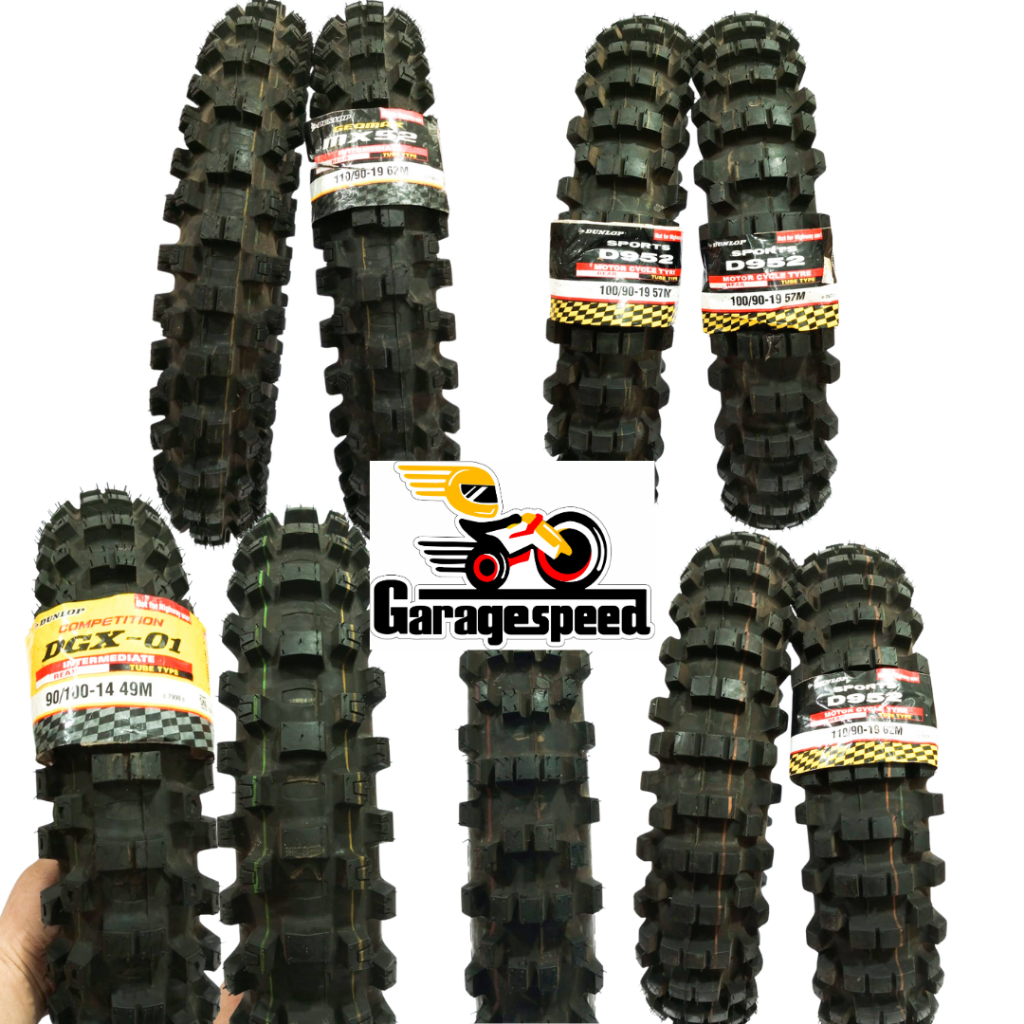 PROMO CUCI GUDANG BAN DUNLOP D952 110/90-19 70/100-17 GEOMAX MX3S 1000/90-19 GEOMAX MX52 100/90-19