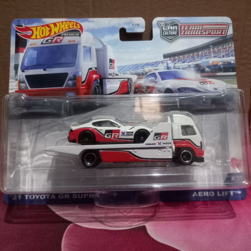 Hot Wheels Team Transport Toyota GR Supra Aero Lift Truck