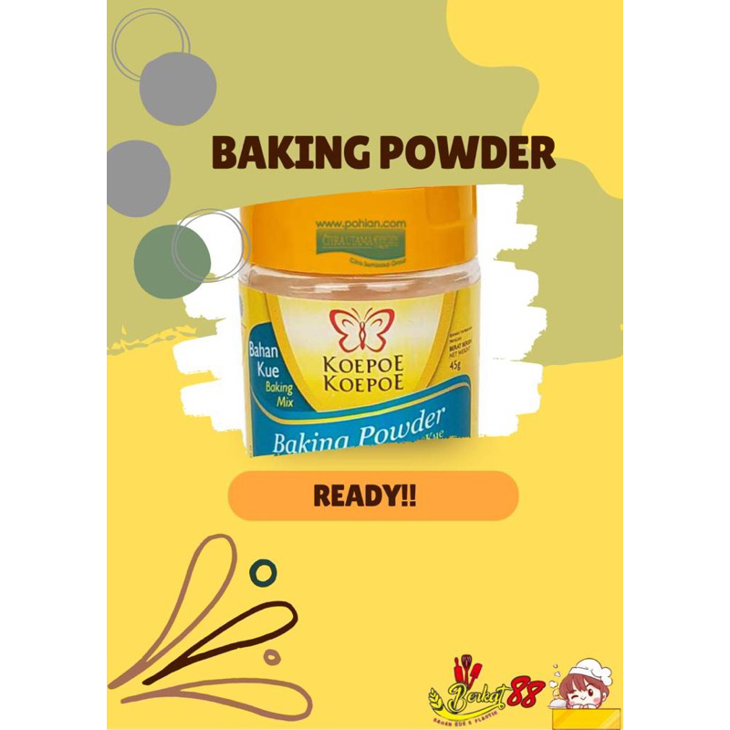 

Koepoe Baking Powder 45 Gr