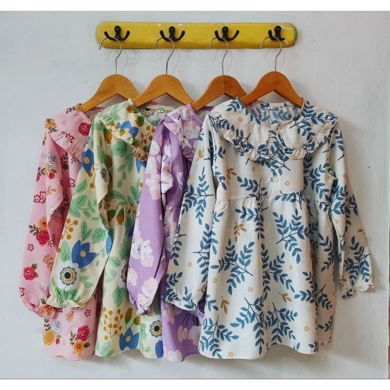 TUNIK VINTAGE 7-12 Tahun ~ Tunik Anak Perempuan Umur 7 8 9 10 11 12 Tahun