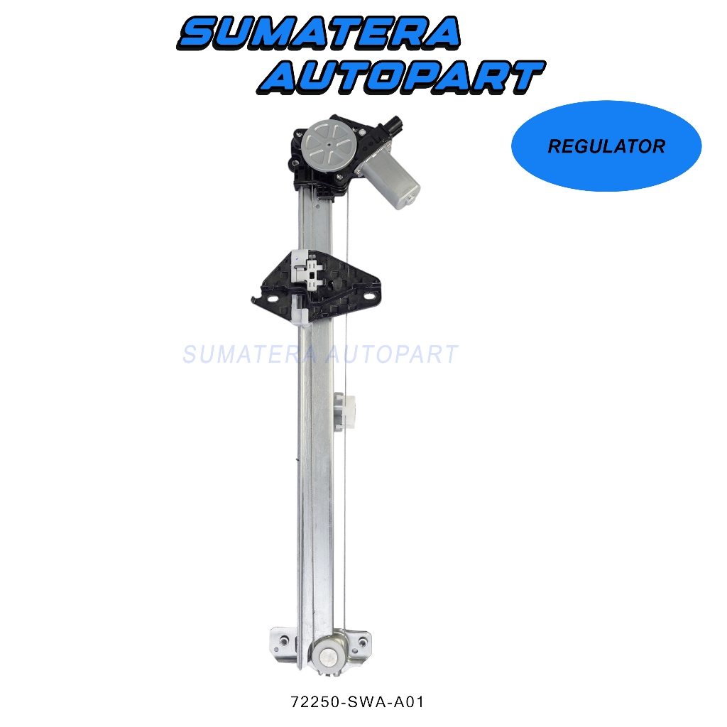 Dinamo Regulator Motor Power Window Jendela Kaca Pintu Depan / Belakang Kanan / Kiri Honda Crv Gen3 