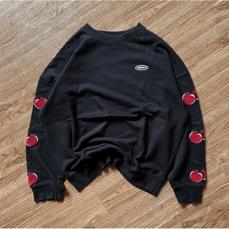 Sweatshirt KIRSH Spellout Cherry