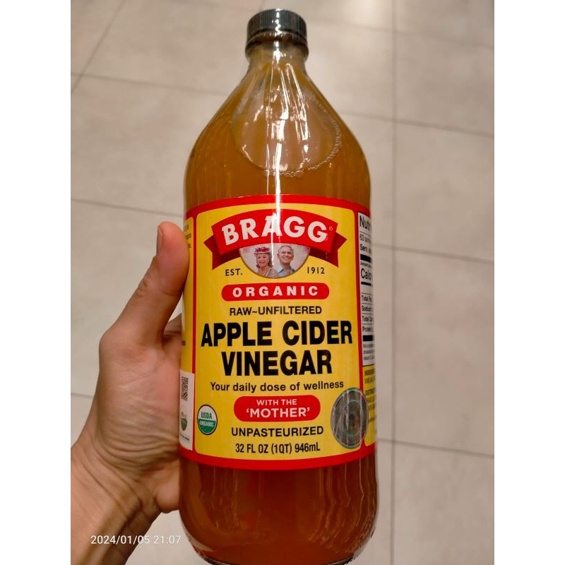 

BRAGG APPLE CIDER VINEGAR ORGANIC 946 ml