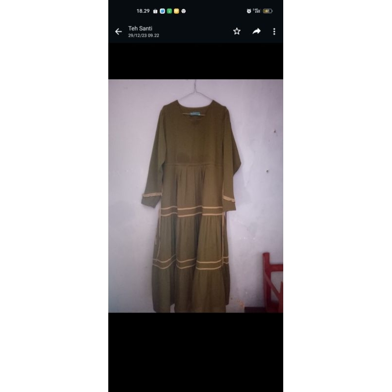 preloved gamis brand dinda