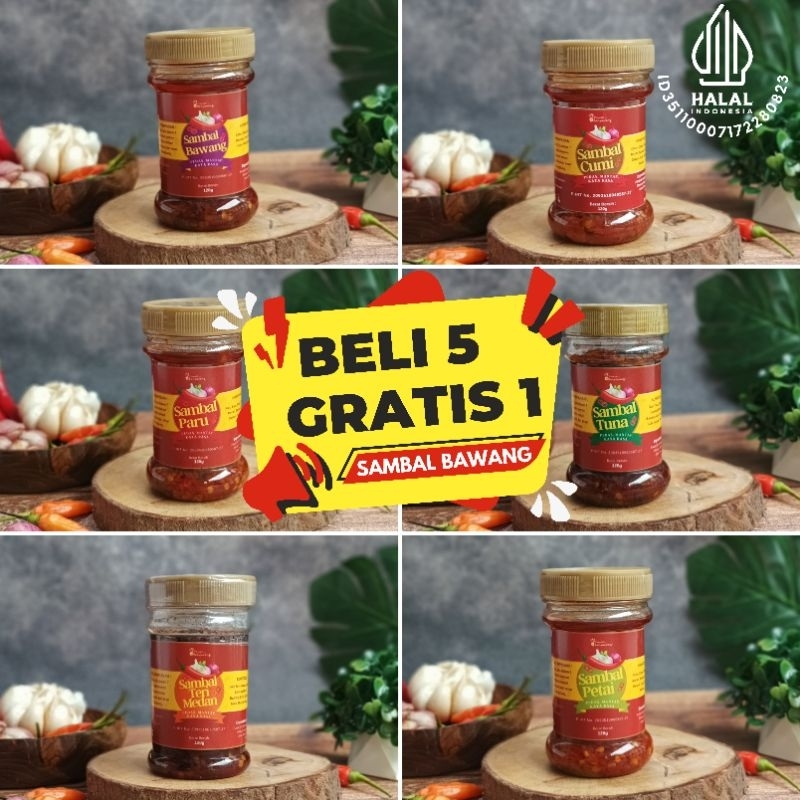 

Sambal Cumi Ikan Tuna Paru Bawang Teri Medan Pete Petai Pawon Banyuwangi