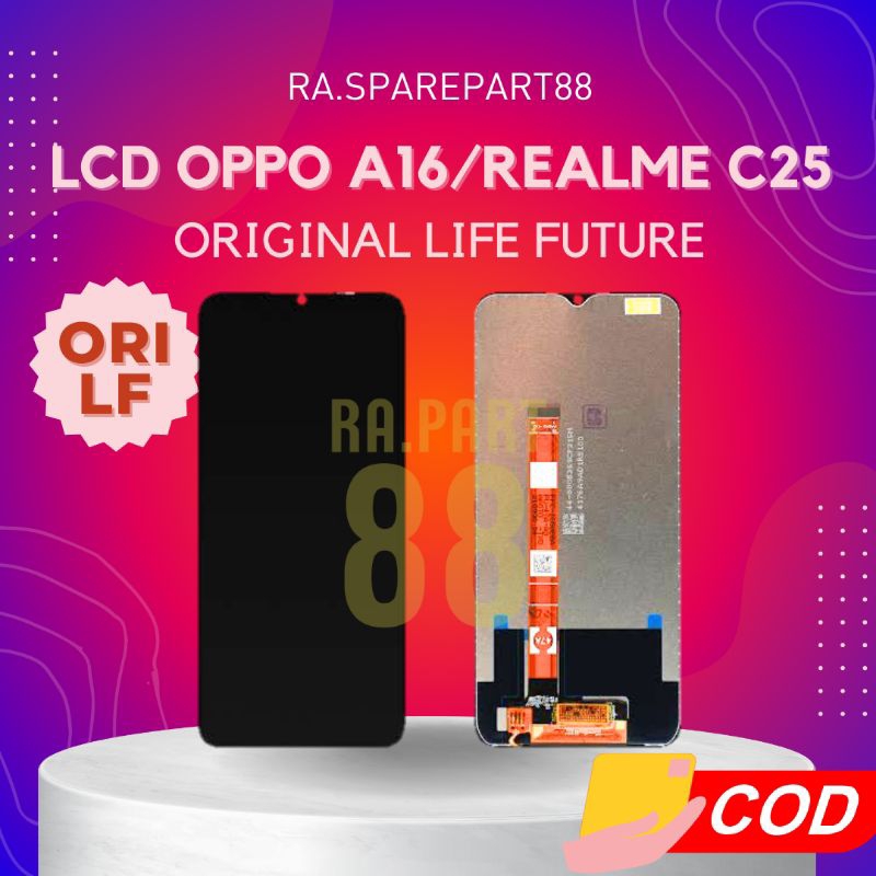 Lcd Oppo A16k Original Life Future Fullset Touchscreen