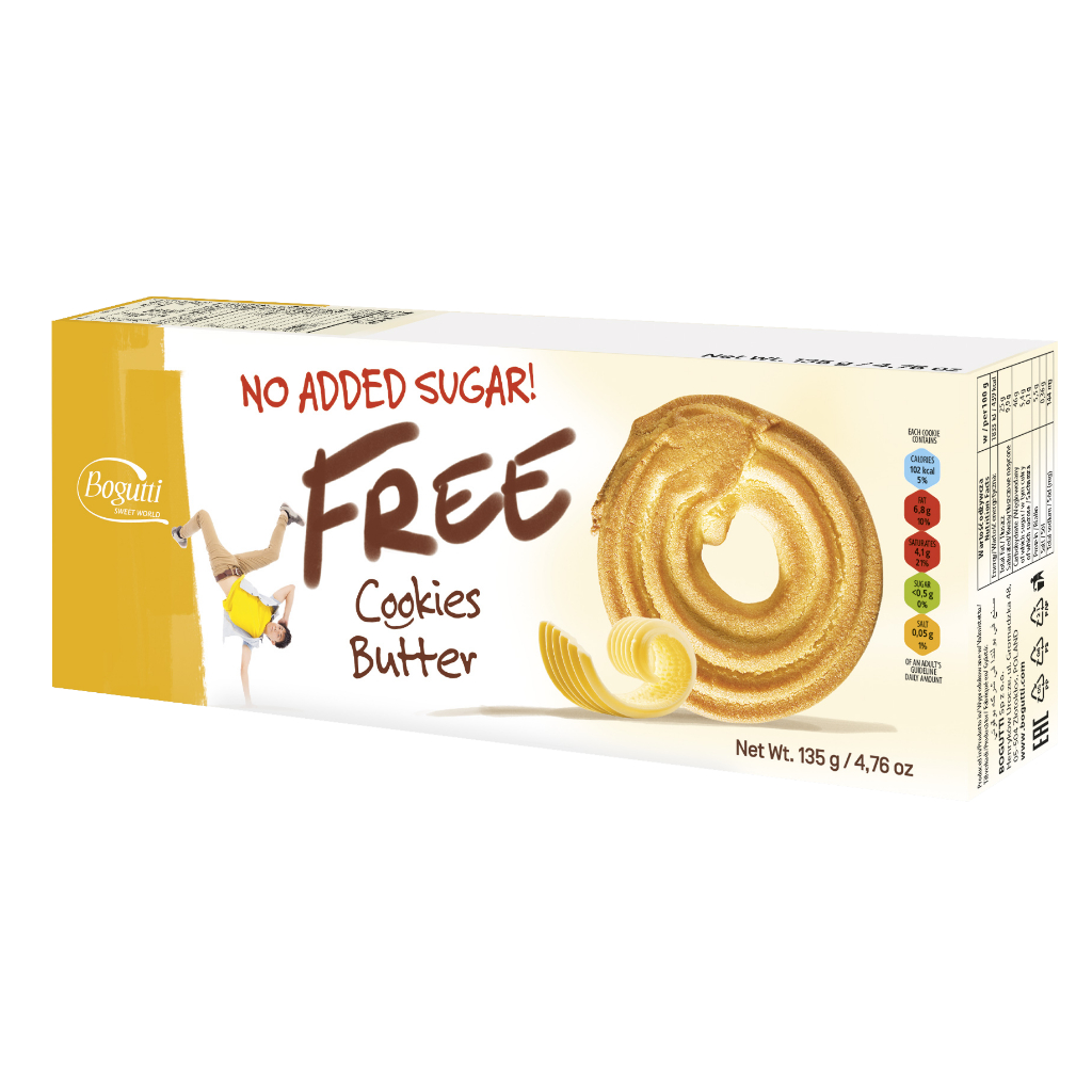 

Bogutti Free No Added Sugar Cookies 135gram