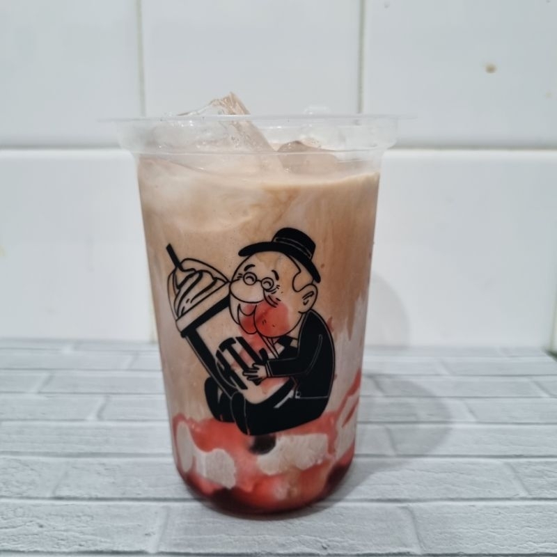 

Milo strawberry/strawberry matcha 22oz