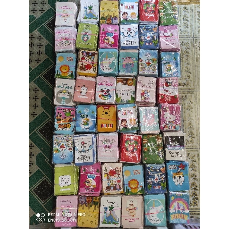 

1 Gendel Amplop mini[ 10 pack/100 pcs] sudah dilem
