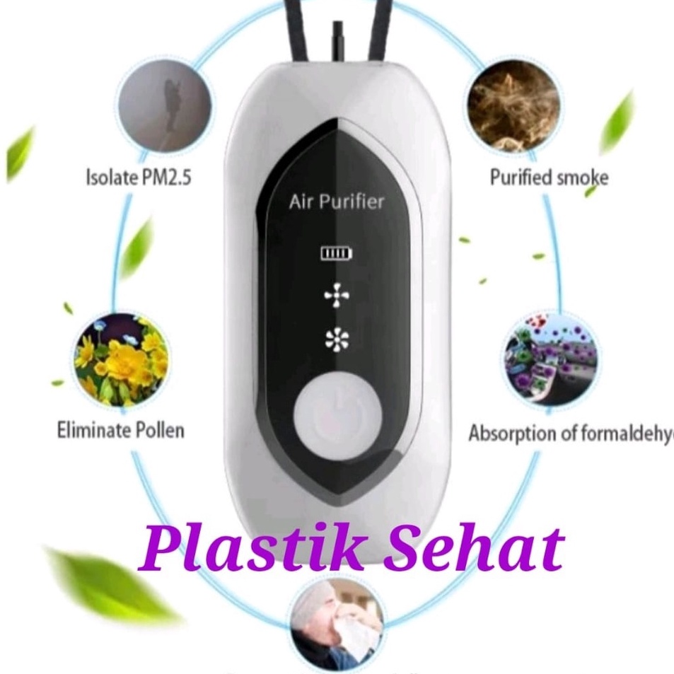 Avc Portable Air Purifier Necklace Kalung Airpurifier Ionizer