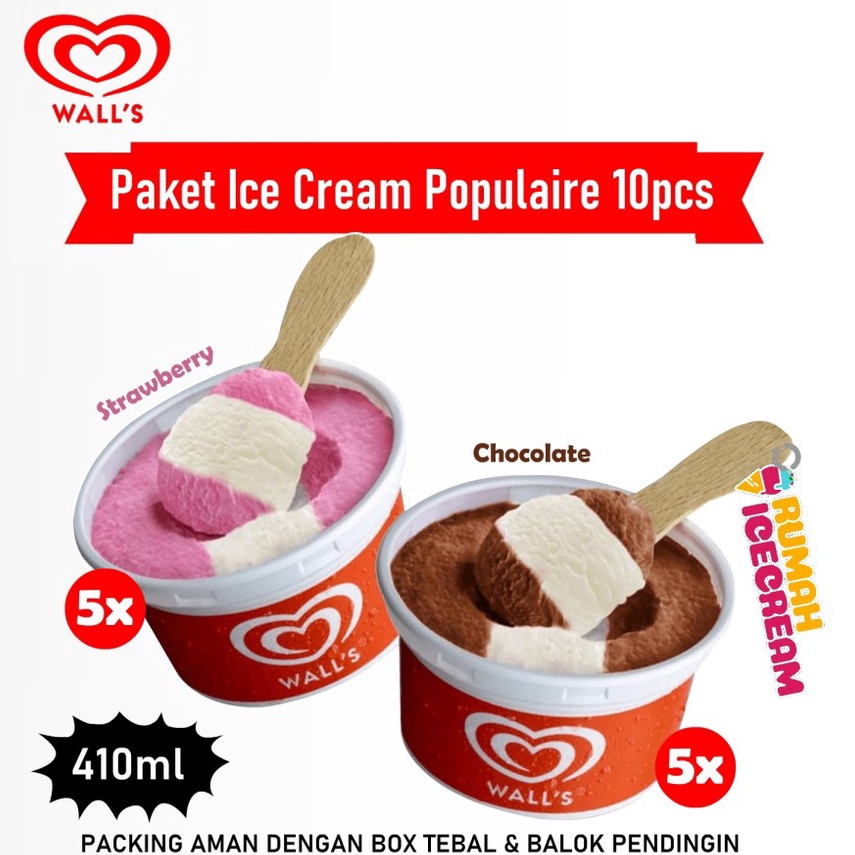 

Splash Paket Ice Cream Es Krim Populaire Walls 1pcs