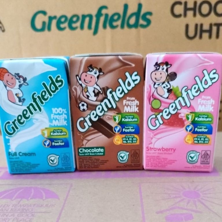 

PROMO ALE SUSU GREENFIELDS UHT 15ML 15 ML DUS KARTON KARDUS