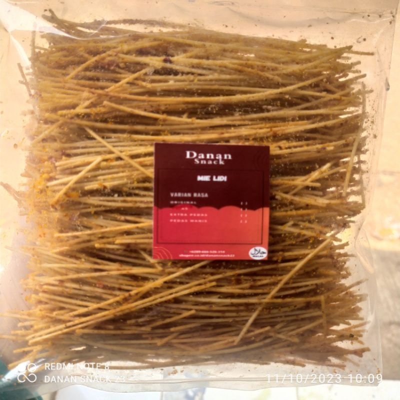 

Mi Lidi kecil bumbu kering 250gram