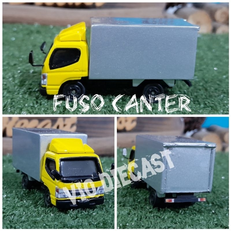 Diecast Miniatur Mitsubishi Fuso Canter skala 1:64