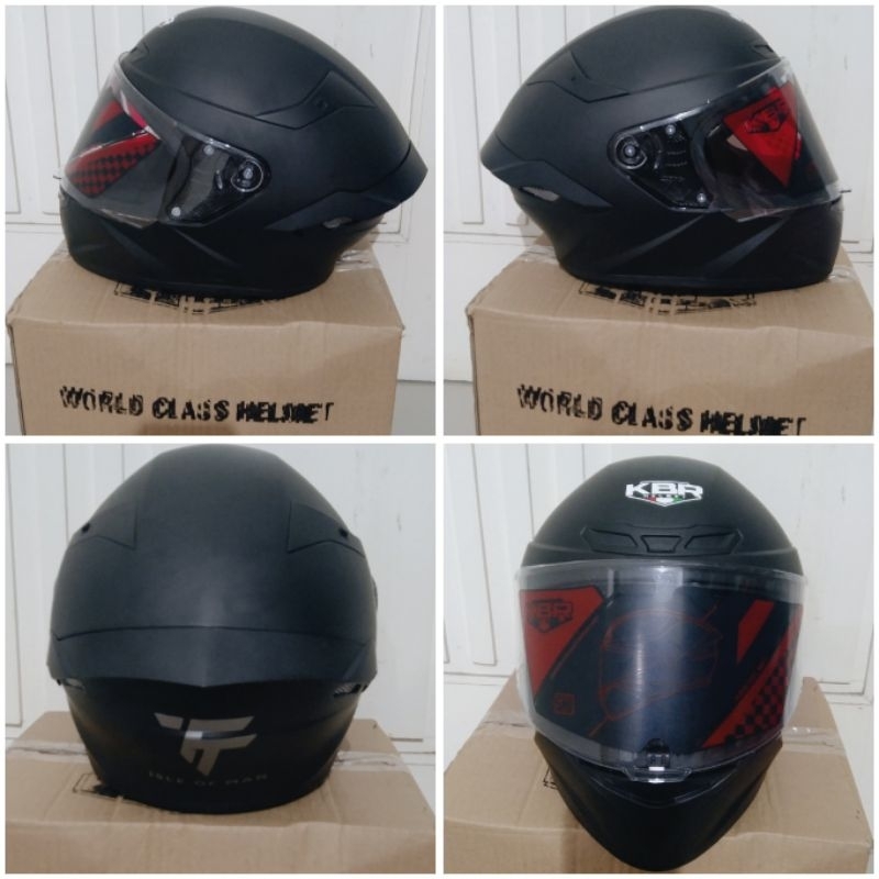 HELM KBR TTC FULL face original KBR SNI