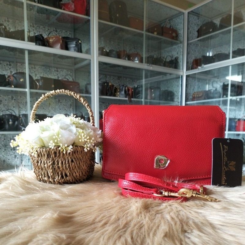 New arrival Tas papillon k3536 warna hitam, cokoren,asem,merah