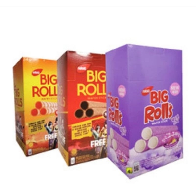 

Nabati Big Rolls Wafer @16gr box (20pcs)