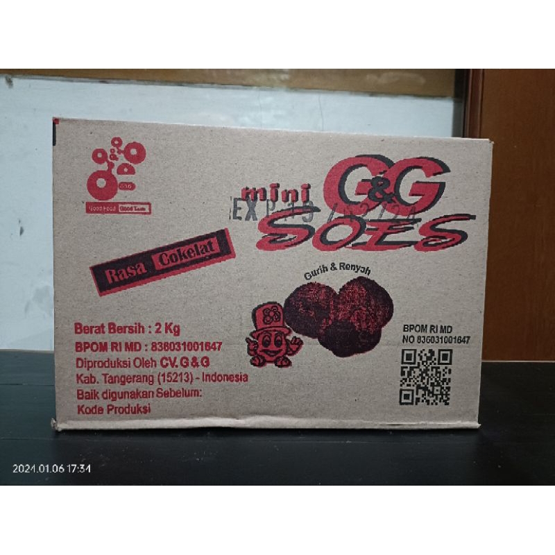 

Soes coklat GG