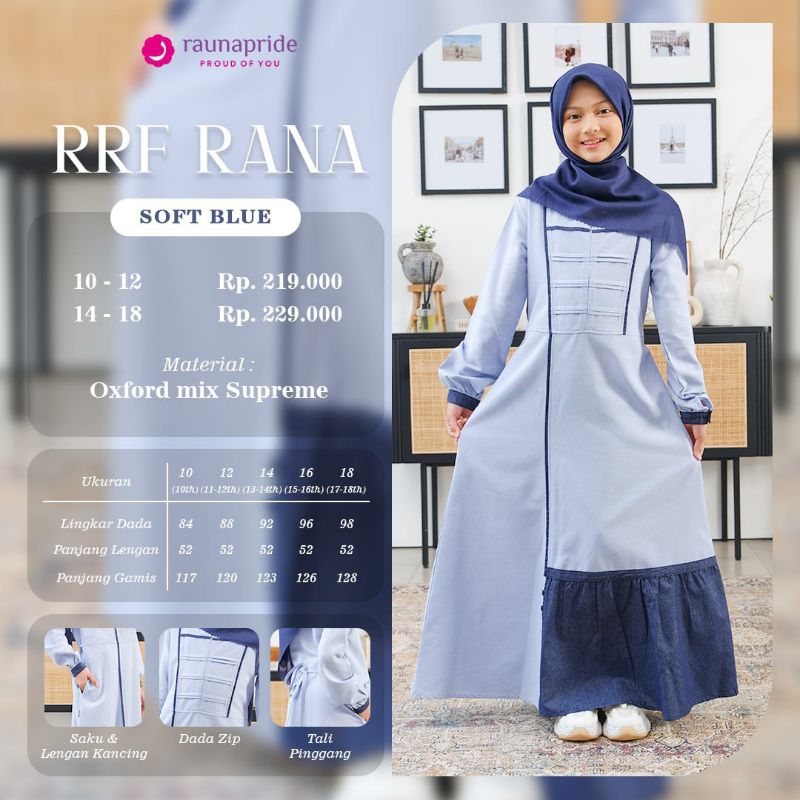 RAUNA RANA KOLEKSI GAMIS 2024