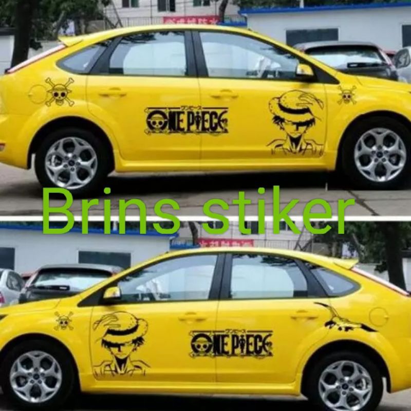stiker mobil vios mobil sedan stiker cutting
