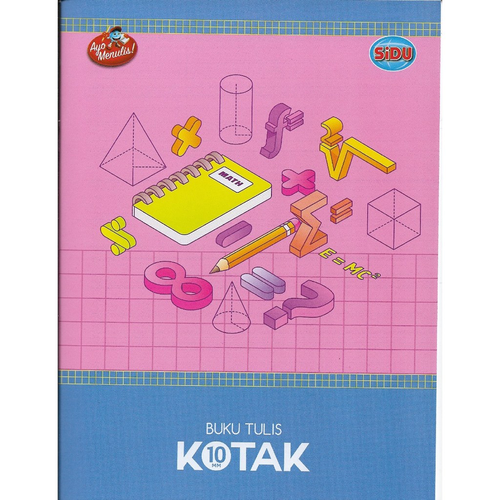 

BUKU TULIS KOTAK MATEMATIKA 10MM - SIDU - TOKO BUKU URANUS NGAGEL SURABAYA