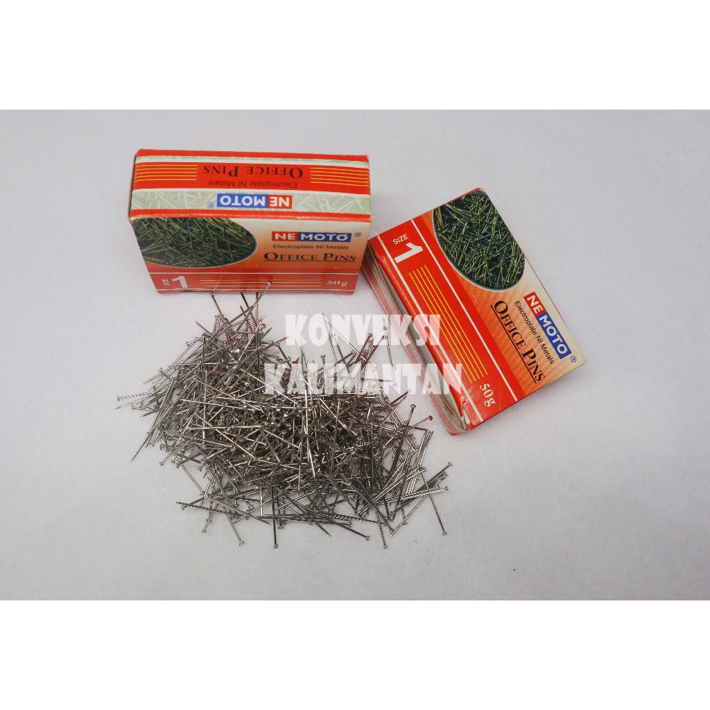 Jarum Peniti / Jarum Paku / Jarum Paku Nemoto (Per Kotak)