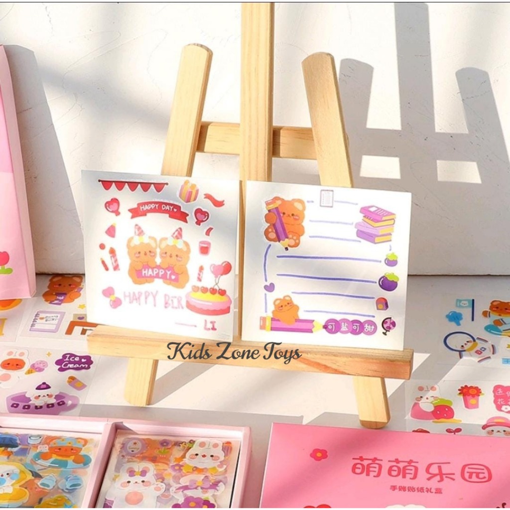 

Sticker Anak Aesthetic Stiker Waterproof Botol Minum Tumblr Kartun DIY 10Pcs