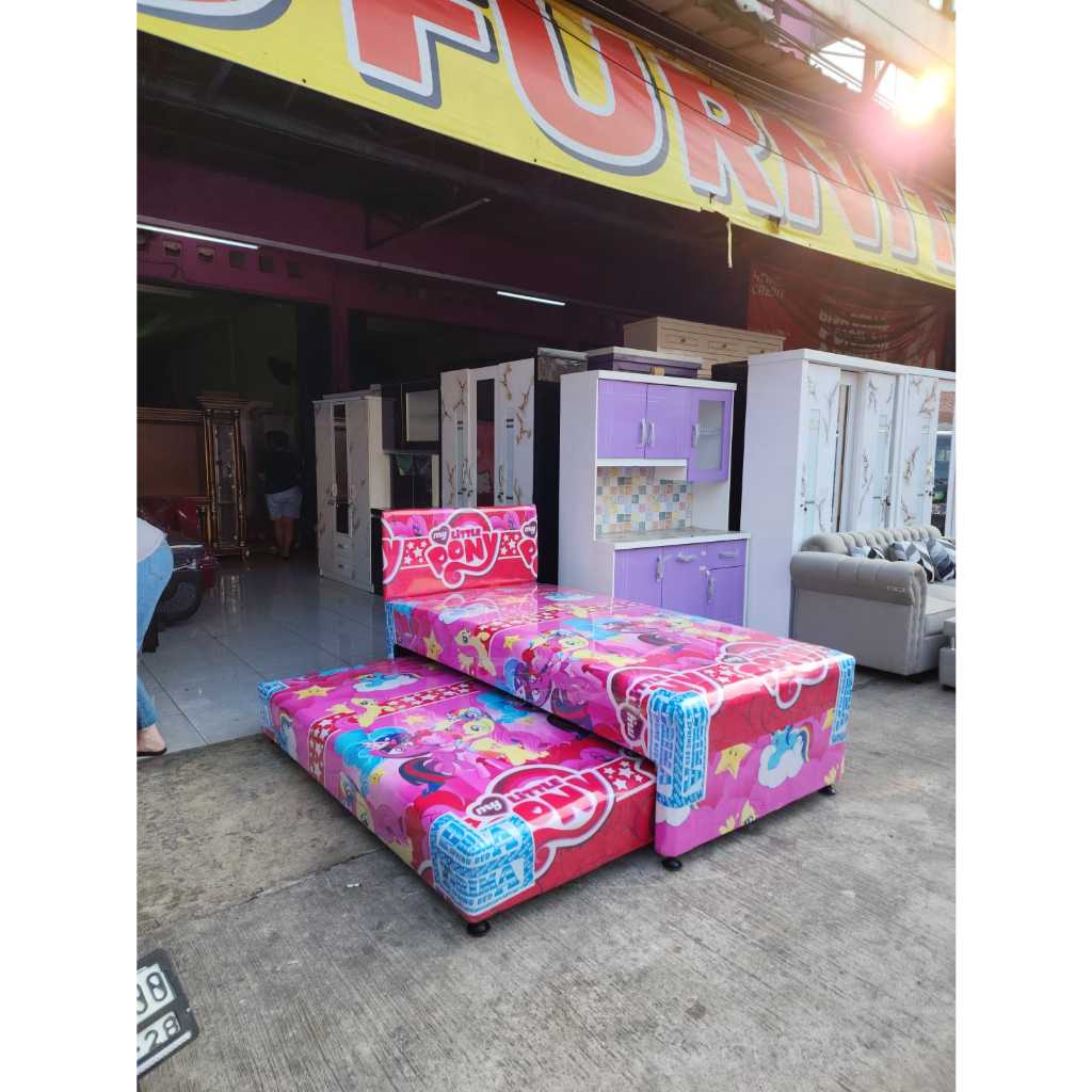 FREE ONGKIR 20KM / KASUR 2IN1 / KASUR TINGKAT / KASUR ANAK TINGKAT