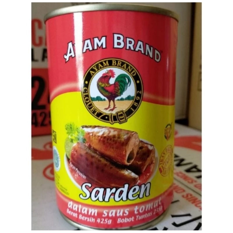 

Ayam Brand Sarden dalam Saus Tomat 425 gr