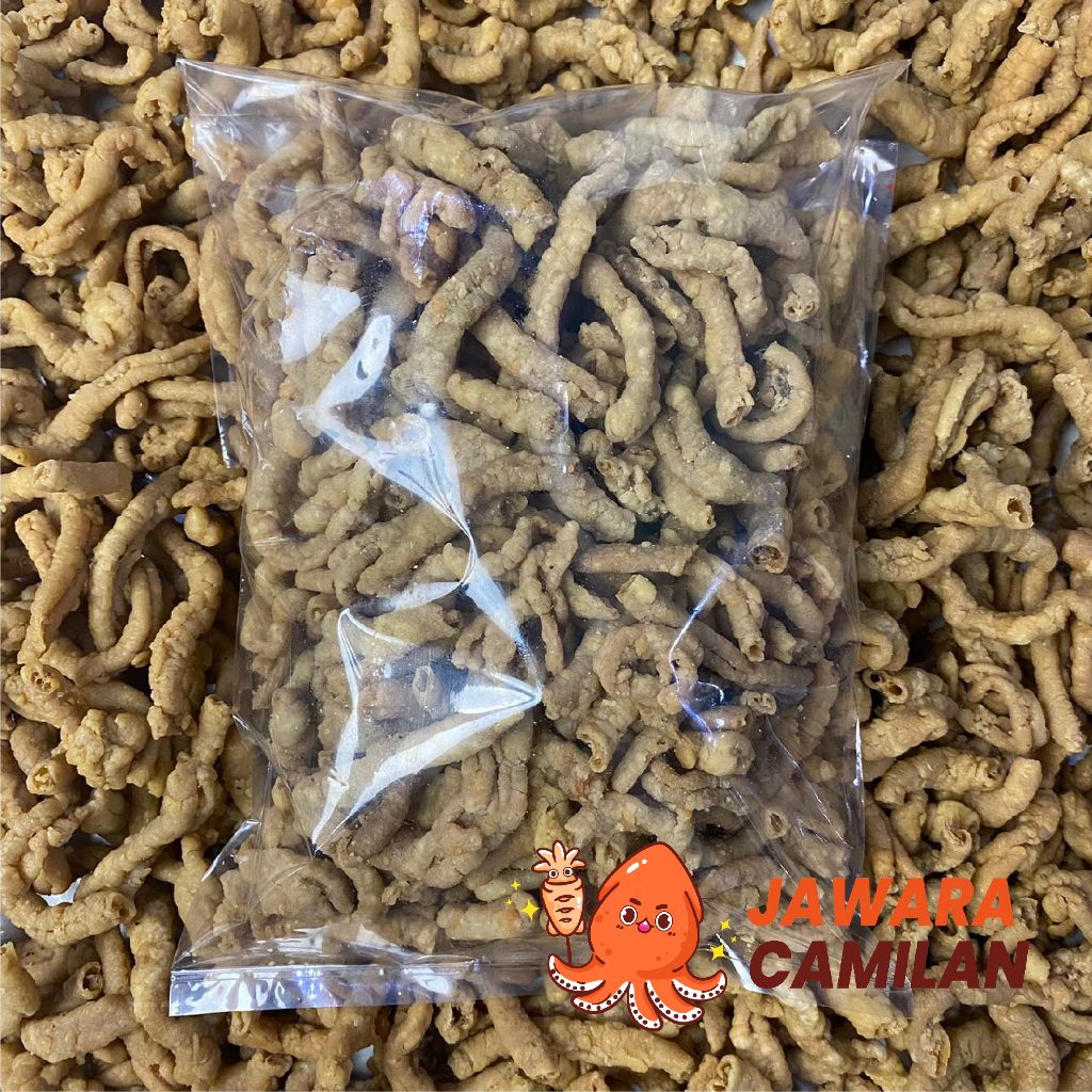 

Jawara - Keripik Usus Kemasan 1Kg Termurah Mantap