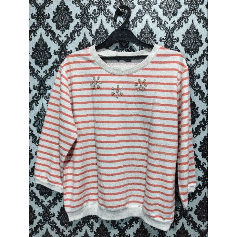 Kaos wanita - Pakaian wanita - Kaos motif blazer