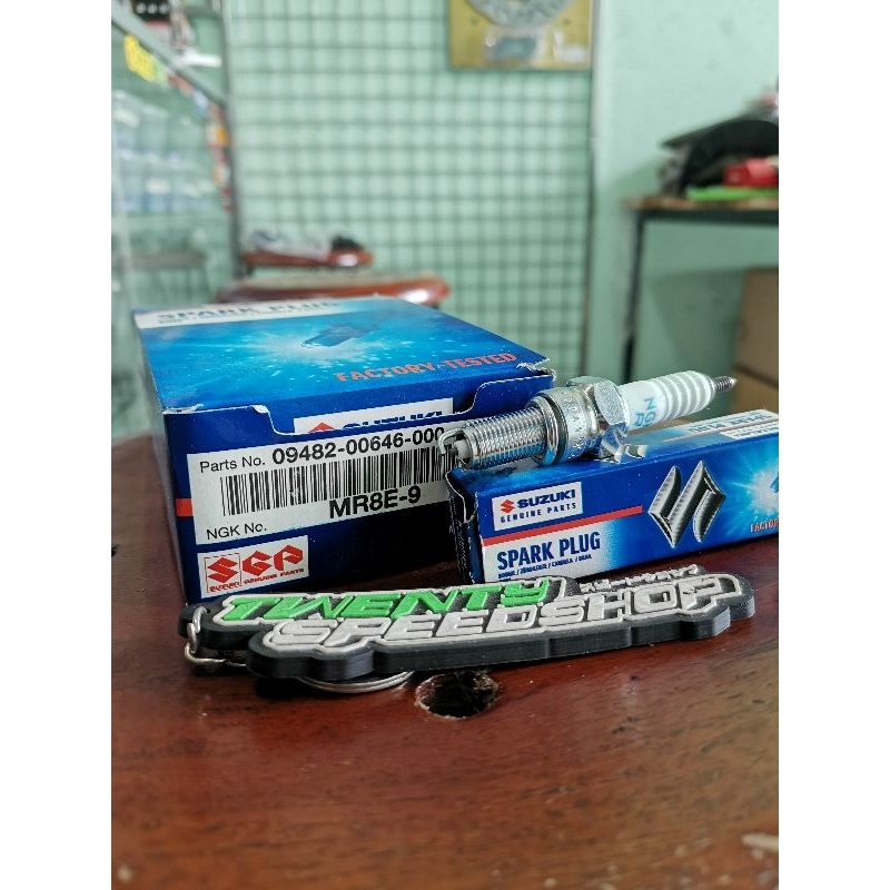BUSI SPARK PLUG MR8E-9 FU INJEKSI GSX VIXION R15
