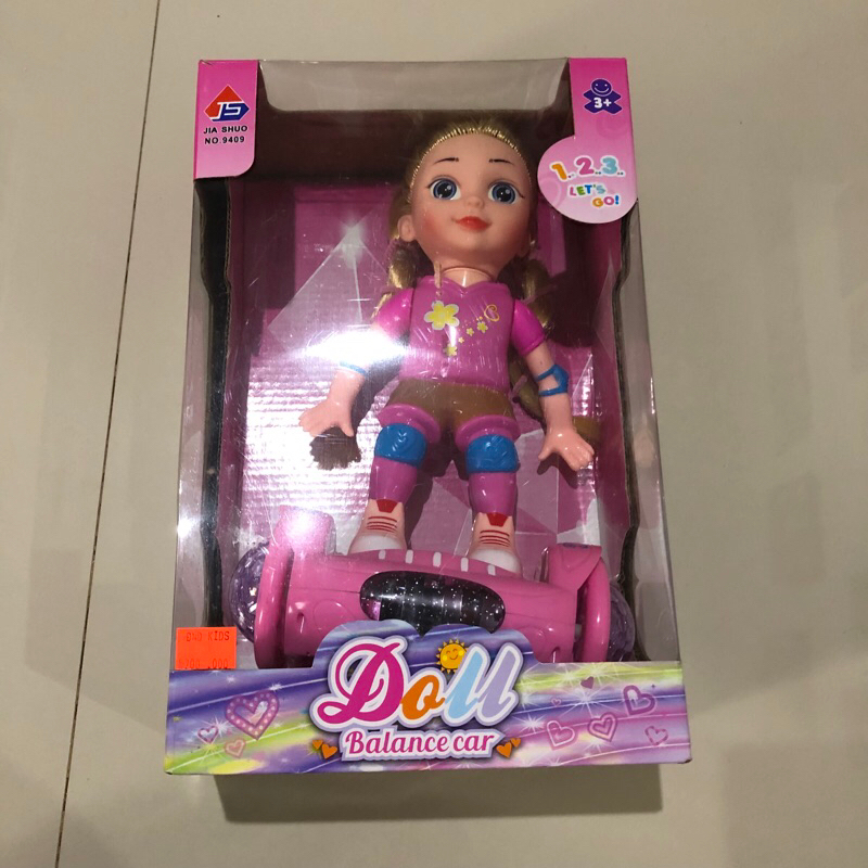 mainan boneka bayi hoverboard bekas thrift