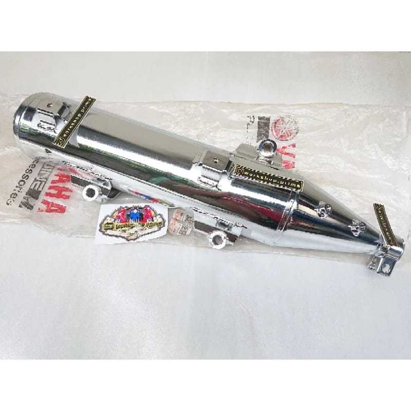 Silencer selenser tabung knalpot kenalpot nouvo lele sporty nouvo z original asli yamaha