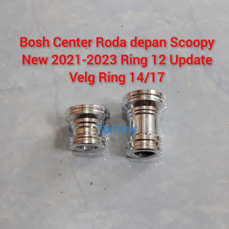 Bosh roda depan Scoopy New 2021-2024 Ring 12 update Velg Vario 110 Beat Scoopy old Ring 14/16/17