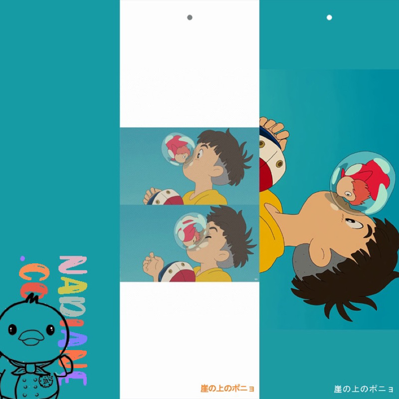 

PEMBATAS BUKU PONYO STUDIO GIBHLI