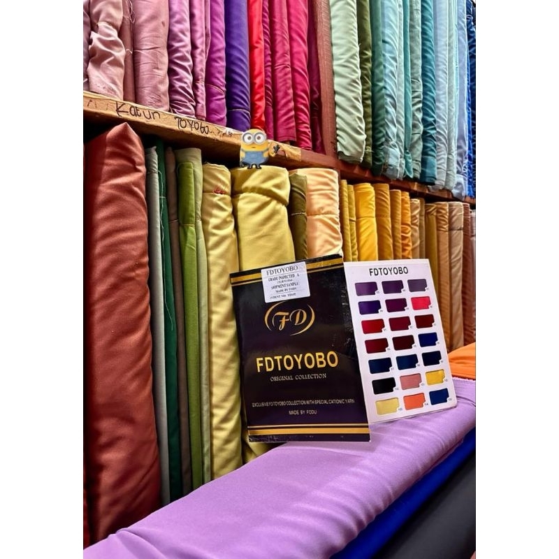 Kain Katun FD TOYOBO Royal Mix Exclusive FD TOYOBO Original Collection Made by FODU (Sample warna 64