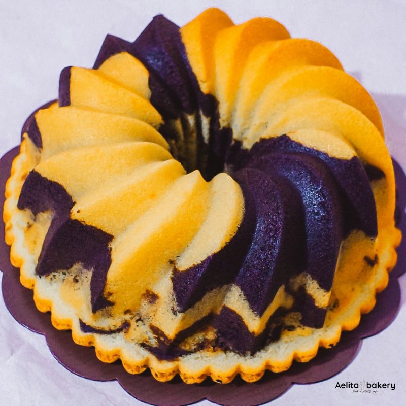 Marmer Cake Premium Wijsman / Bolu Marmer/Marble Cake