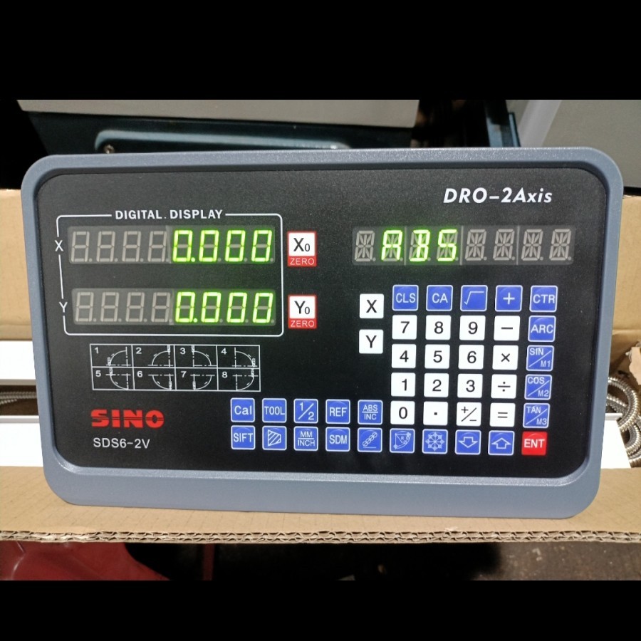 DRO Milling (Digital Read Out)MillingBubutSurfaceGrinding&MesinIndustriLainnya