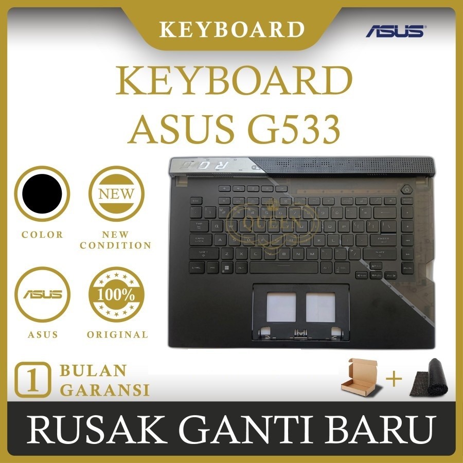 KEYBOARD FRAME LAPTOP ASUS ROG STRIX SCAR 15 G533 G533ZX ORIGINAL