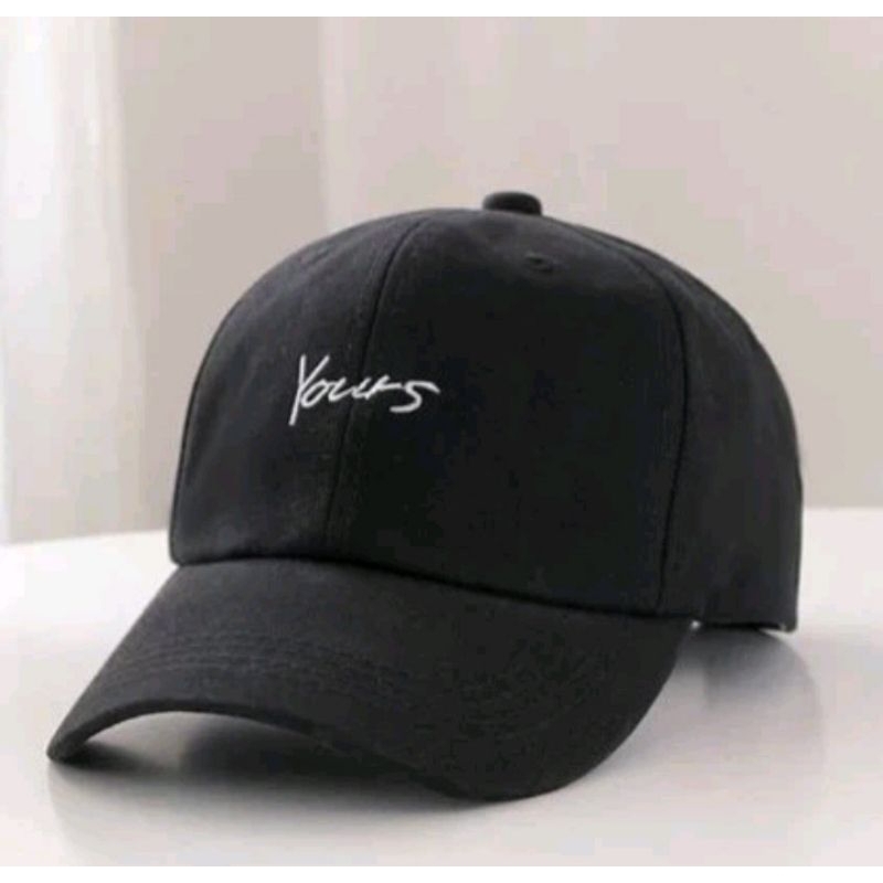 Topi Pria Wanita Bordir Yours COD Korea Dewasa