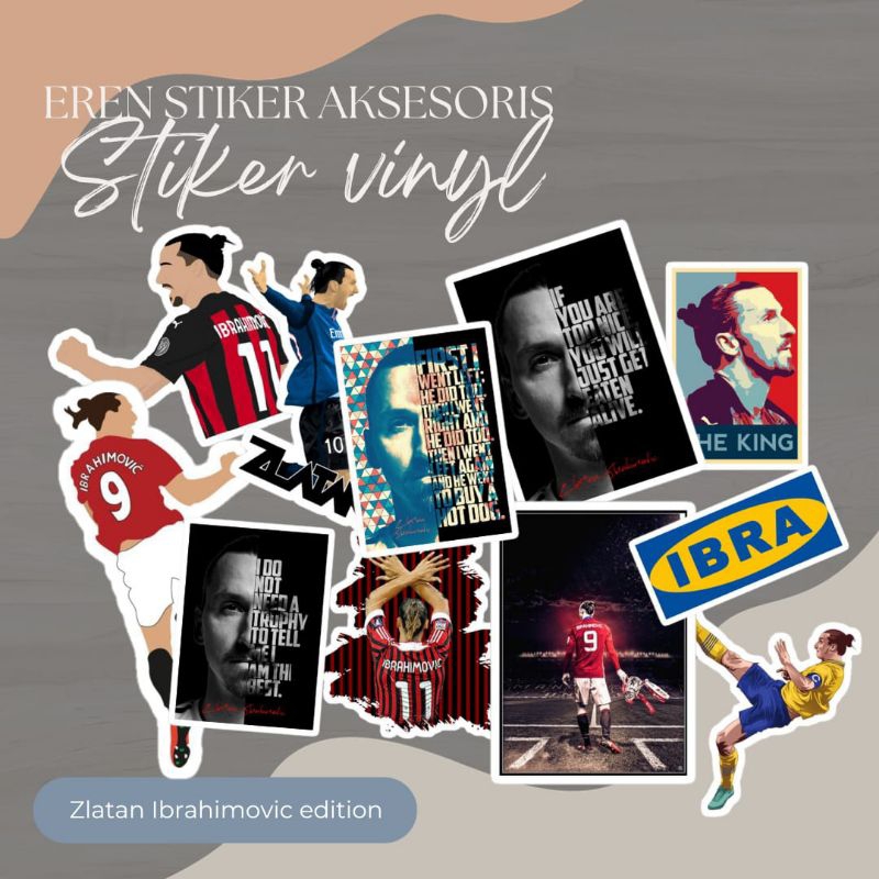 

STIKER EDISI ZLATAN IBRAHIMOVIC ISI 100 PCS STIKER VINIL SUSU TERBARU PREMIUM