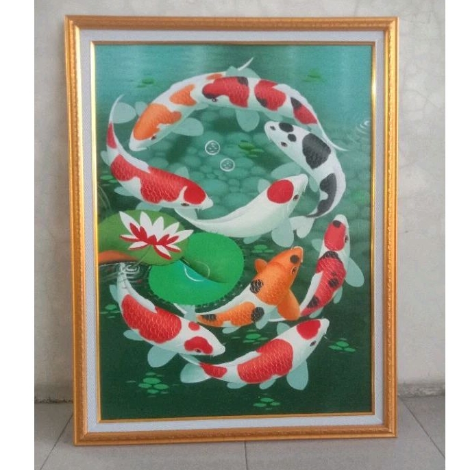 PIGURA DOBEL FRAME  DOBEL LIST UKURAN 70 X 100 cocok untuk foto keluarga , lukisan harga murah hiasa