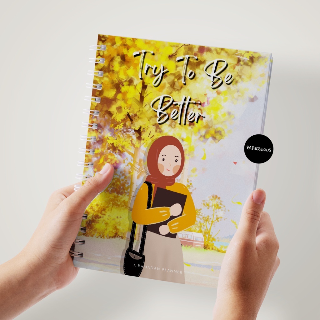 

RAMADAN PLANNER / FASTING TRACKER / RAMADAN JOURNAL - TRY TO BE BETTER