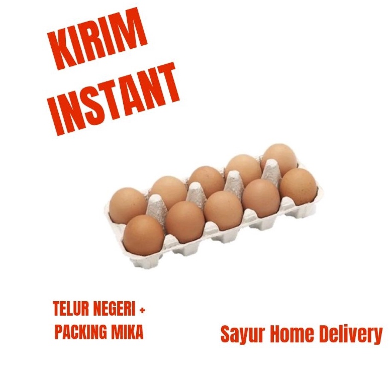 

BEST SELLER SayurHD Telur Ayam Negeri 1 Butir Telur Telor Segar Packing Dijamin Aman