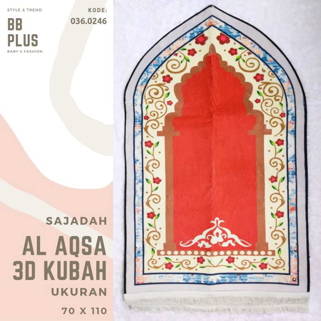 Sajadah Quba AL AQSA Motif