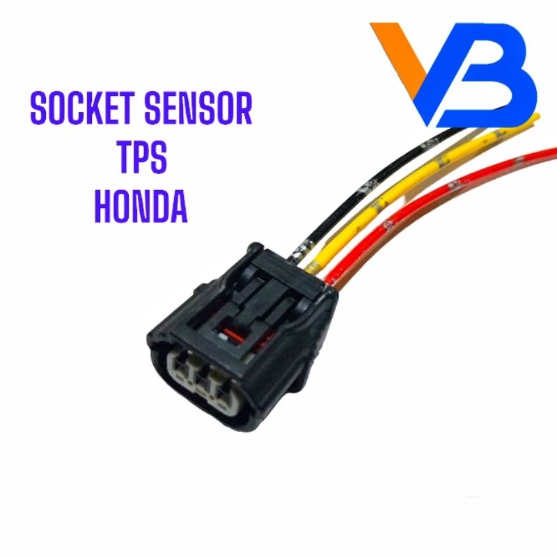 Socket Sensor TPS Honda Beat FI Vario FI Scoopy FI Genio Verza Revo Fi Supra Fi Soket Tps Beat Fi So