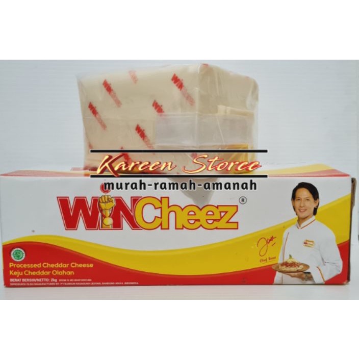 

WLDN2761 Free Ongkir Keju Cheddar WINCheez 1kg